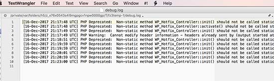 WordPress错误记录 WordPress errors logged